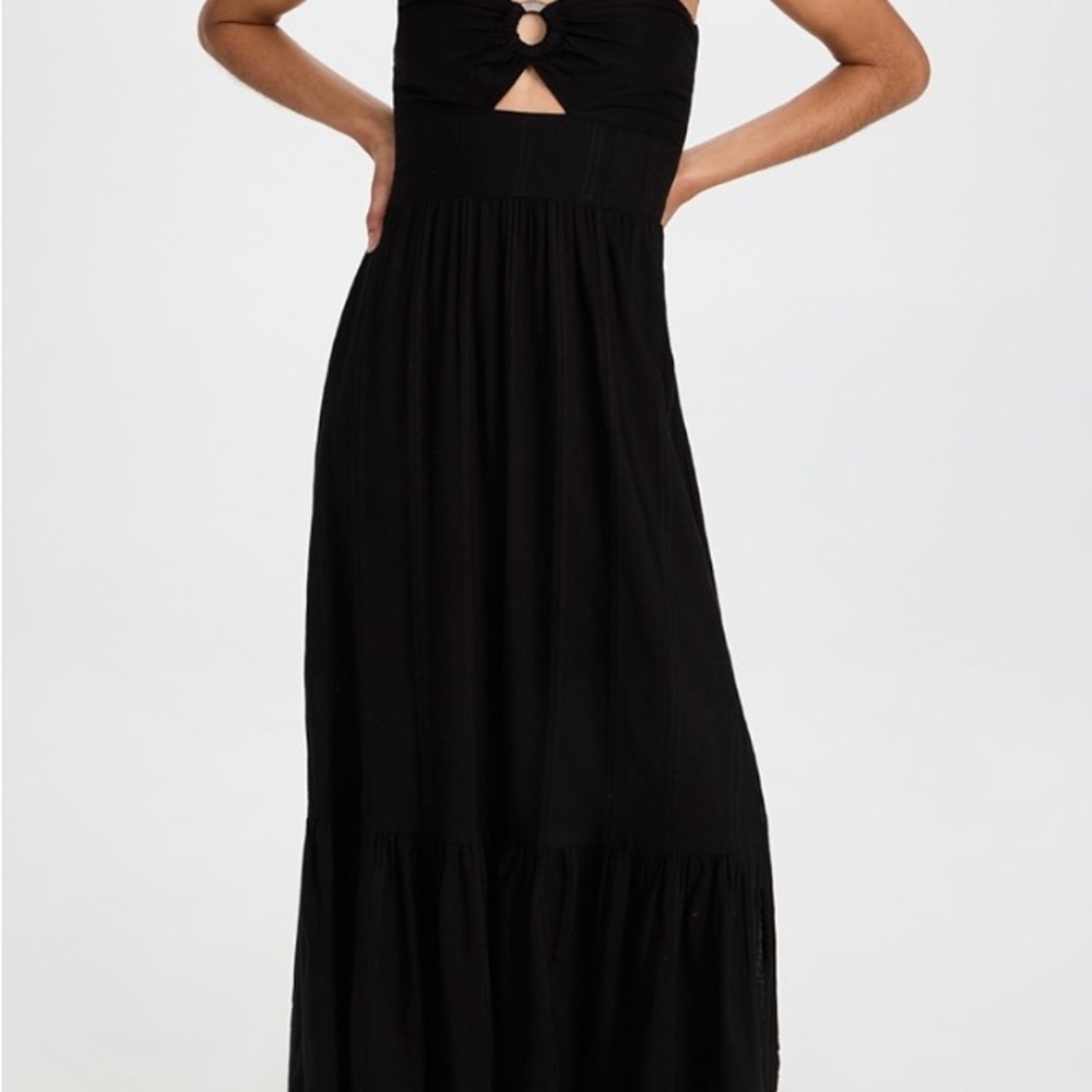L*Space Melody Strapless Dress, NWT, SZ XL, Black